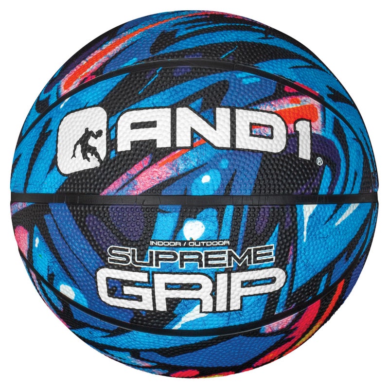 AND1 Mini Basketball 3 Pack Set for Kids (Deflated w/ Pump Included): - Size 3 7-Inch Premium Youth Size , Easy to Grip, Made for Indoors and Outdoors - Image 3